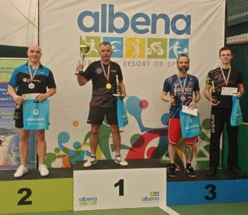 Бендерчанин Игорь Романенко вернулся с наградами международного турнира по настольному теннису