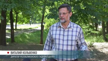 Днестр продолжает мелеть. Уровень воды в реке упал примерно на полтора метра