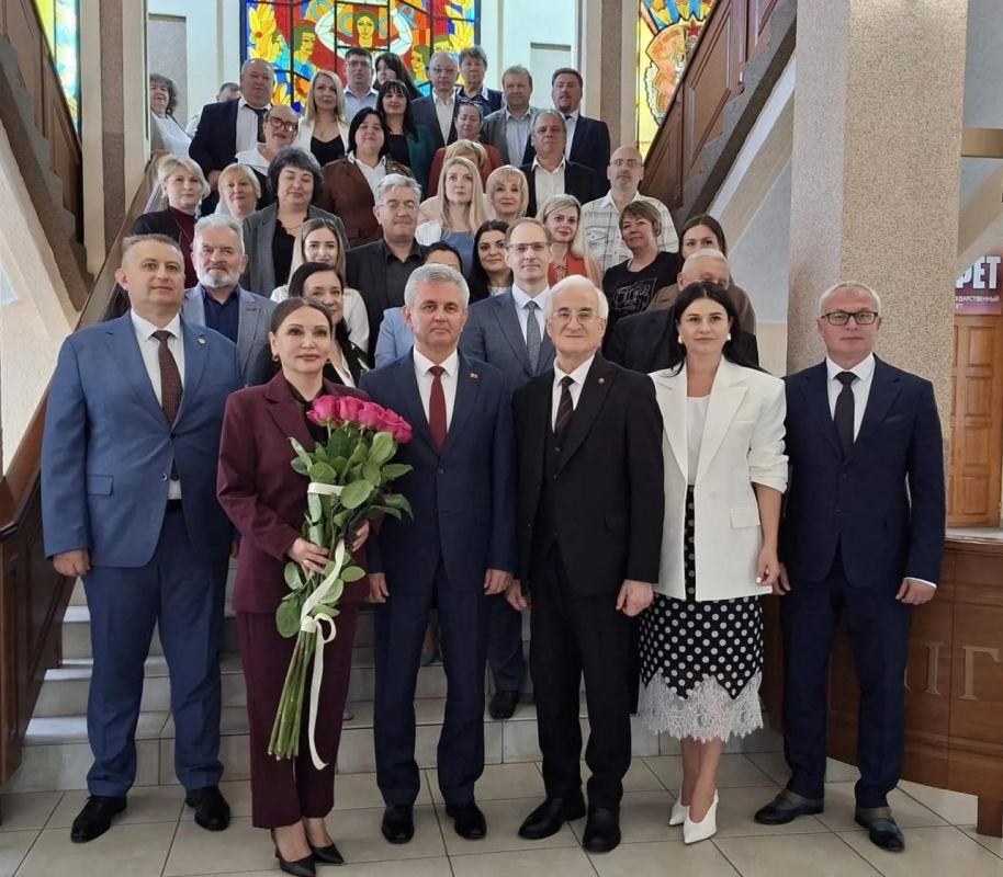 Лариса Скитская официально утверждена в должности ректора Приднестровский государственный университет им. Т.Г. Шевченко