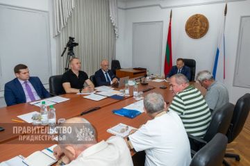 Александр Розенберг встретился с представителями Ассоциации транспортников и дорожников Приднестровья