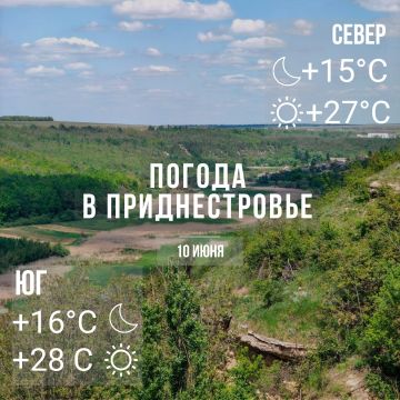 Днём – до +28°С, без осадков