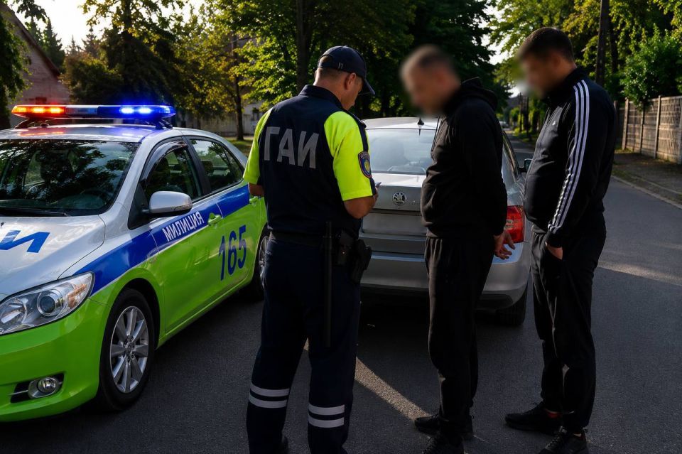 В Рыбнице остановили автомобиль с подозреваемыми в наркотическом опьянении