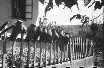 Сельский двор в Каменке, 1937 год