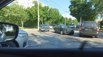 Утром на Кишинёвской в Бендерах произошло ДТП