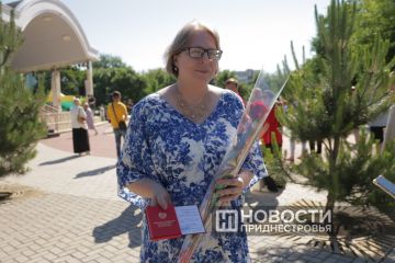 Гребенкиной Анжелике в День легкой промышленности вручили Орден «Трудовая слава»
