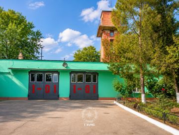 ОВПП города Днестровска преобразился — фасад здания теперь в новом ярком цвете