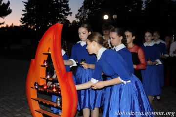 Слободзея присоединилась к международной акции «Свеча памяти»