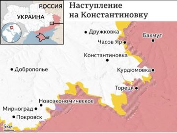 ВСУ утратили контроль над Константиновкой, а Сырский отдал приказ не вводить резервы в город, а готовиться к боям за Краматорск и Славянск
