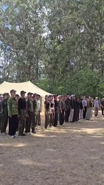 Военно-патриотический лагерь «Марс», открыли на берегу Турунчука