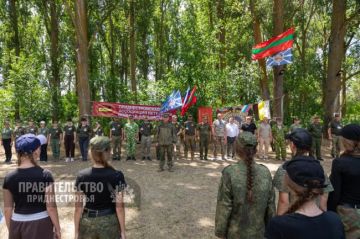 Военно-патриотический лагерь «Марс» открыл 21-ю смену