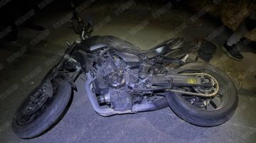 В Тирасполе мотоциклист получил травмы, пытаясь избежать ДТП