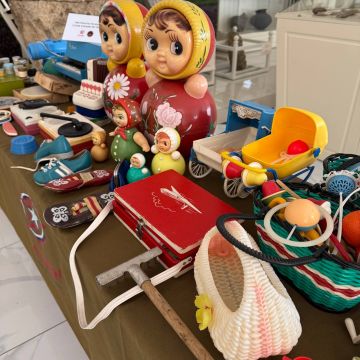 Поисковый отряд «Память и слава» Молодёжного движения «Звезда» провёл двухдневную выставку ретро-игрушек