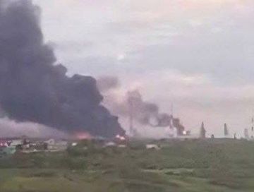 Украинские БПЛА атаковали НПЗ в Сызрани Самарской области