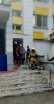 В Рыбнице накануне вечером горела квартира – спасли мужчину и пенсионерку