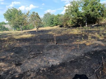 В Рыбницком районе выгорело 4,5 гектара сухой травы