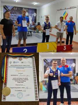 Дубоссарец Егор Брикульский завоевал золотую медаль на чемпионате по парапауэрлифтингу, который прошёл в Кишинёве