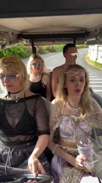 Эпичная авария на гольфкаре разрывает соцсети