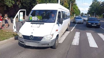 10-летнего мальчика сбила маршрутка на улице Правды в Тирасполе