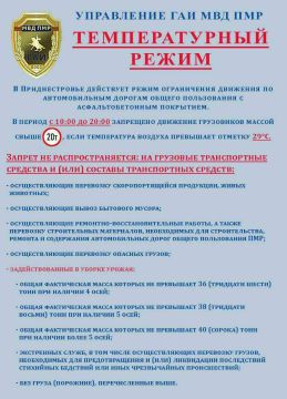 ГАИ напоминает: большегрузам весом более 20 тонн нельзя ездить по дорогам с 10:00 до 20:00