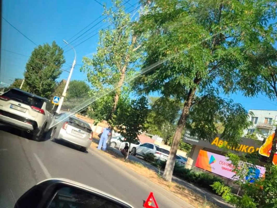 Утреннее ДТП на Бородинке