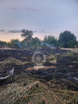 За минувшие сутки пожарные республики 16 раз выезжали на тушение сухой травы, мусора и сухостоя