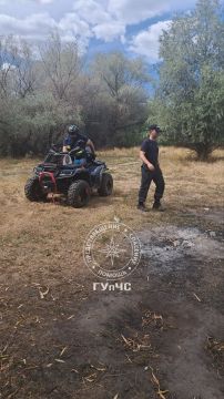 Бендерские спасатели патрулируют береговую линию Днестра