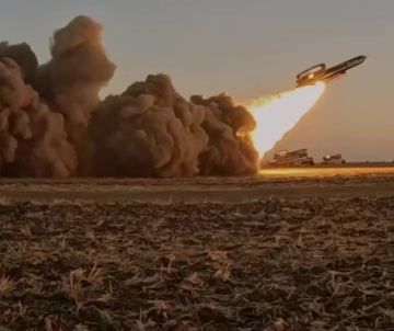 ВСУ публикуют момент сегодняшнего запуска ракеты «Фламинго»