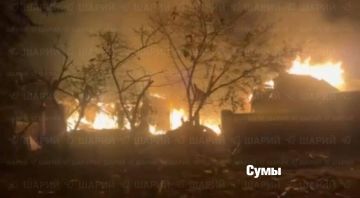 Сумы ночью были под массированной атакой БПЛА