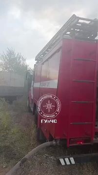 Крупное возгорание в Тирасполе
