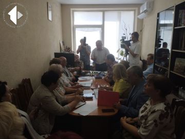 В газете «Приднестровье» состоялось совместное заседание Союза журналистов и Союза писателей