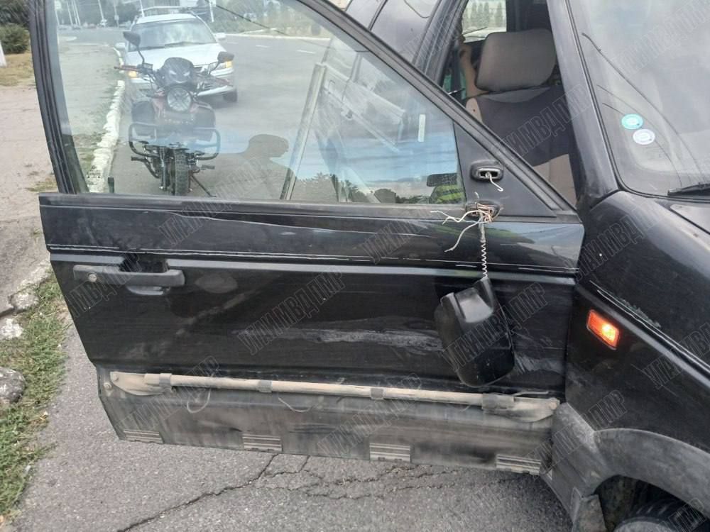 Автомобиль сбил мотоциклиста