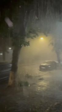 Ливень накрыл западную границу Молдовы