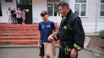 Сегодня поздравили ещё одного участника конкурса «Безопасность словами детей»