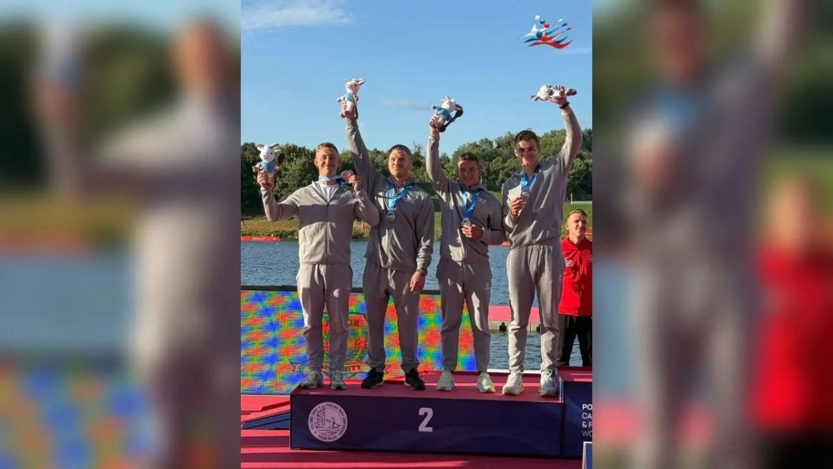 Спортсмен Республиканского центра олимпийской подготовки Алексей Коровашков завоевал серебро чемпионата мира по гребле в Познани (Польша) по итогам соревнований каноэчетверок на дистанции 500 метров