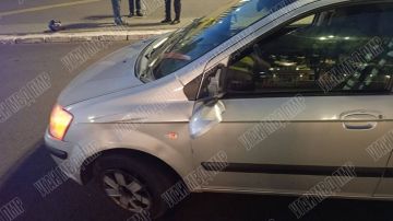 Не заметил мопед. . На Покровской улице в Тирасполе 28 августа произошло ДТП с участием автомобиля и мопеда