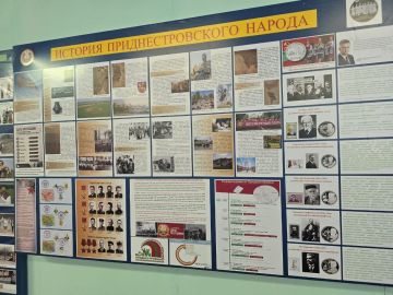 В Дубоссарской школе № 4 открыли новую экспозицию музея