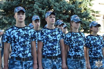 День знаний в кадетском корпусе