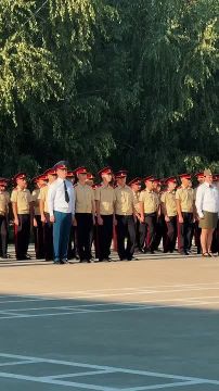 В Суворовском училище прозвенел первый звонок нового учебного года