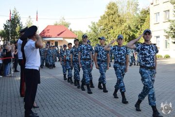 День знаний в кадетском корпусе