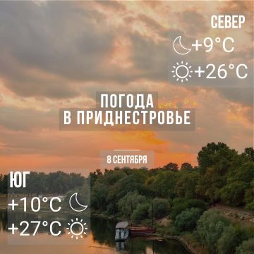 Днём – до +27°С, без осадков