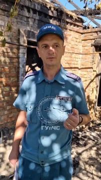 На пожаре пострадал мужчина