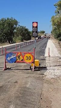Александр Розенберг оценил ремонт объездной дороги в Григориополе