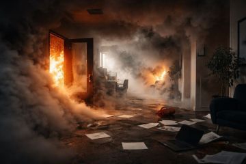 Дубоссарские огнеборцы только что закончили тушить возгорание в жилом доме