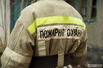 Горящий дом на улице Пролетарской в Дубоссарах потушили пожарные