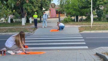 «Внимание, пешеход!» — правила прямо под ногами
