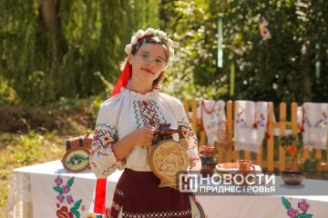 Украинский колорит у домика Бендерского политеха