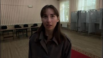 Для Ольги Симчак – это первое голосование в жизни