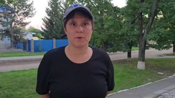 Светлана, жительница Дубоссар, пришла на участок перед самым его закрытием