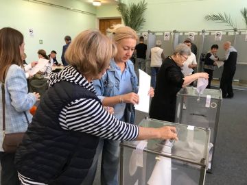 В Приднестровье продолжается активное голосование