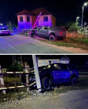 Служебный автомобиль Национальной армии попал в ДТП